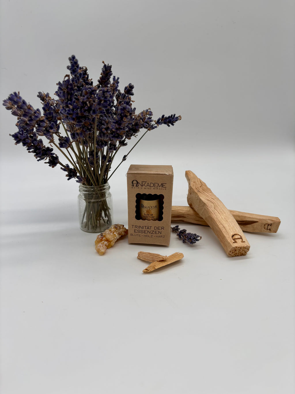 Ritualöle – Trinität der Essenzen · Blüte · Holz · Harz