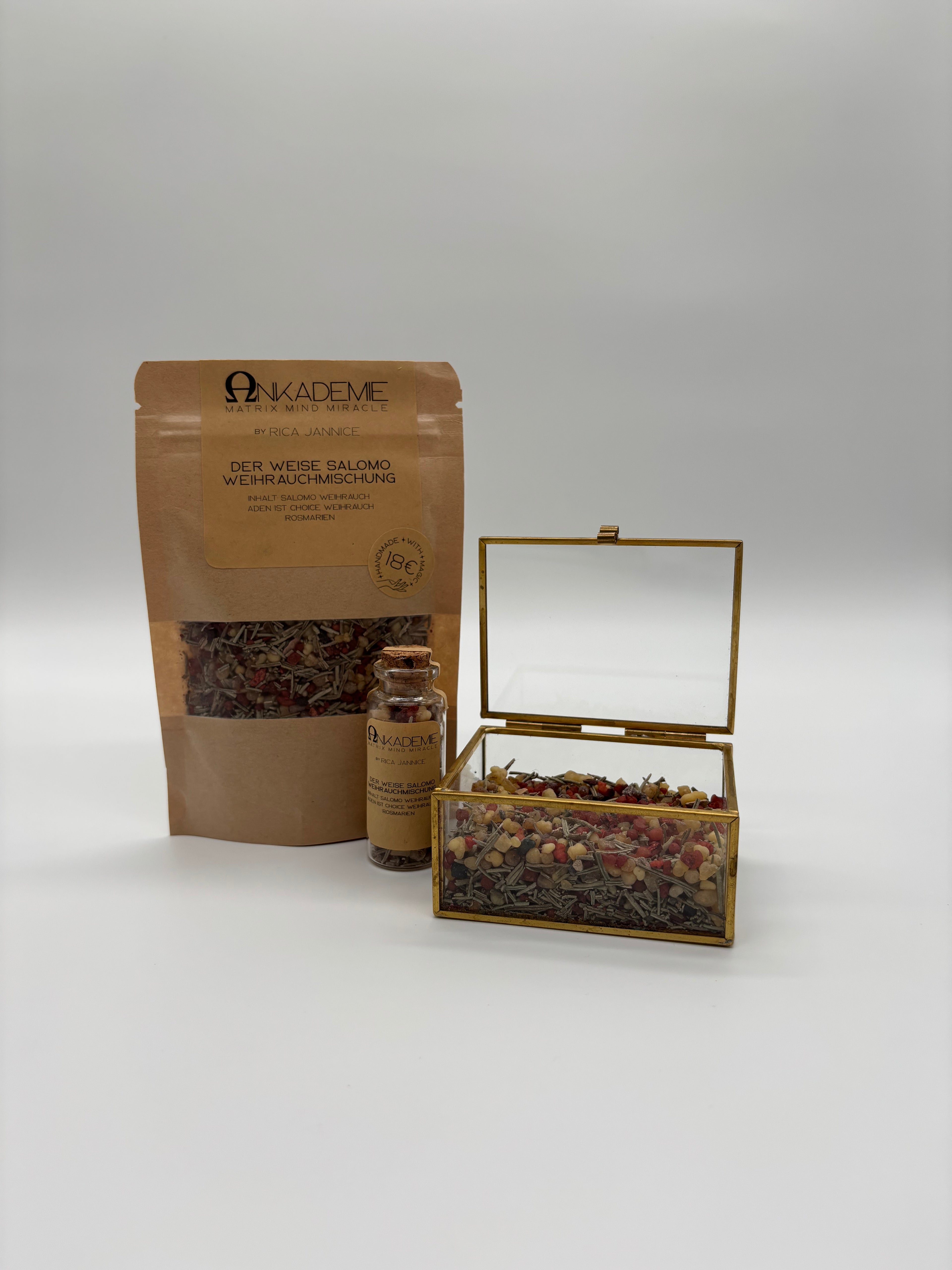 Weihrauchmischung – Der weise Salomo · Mentale Klarheit & Vision