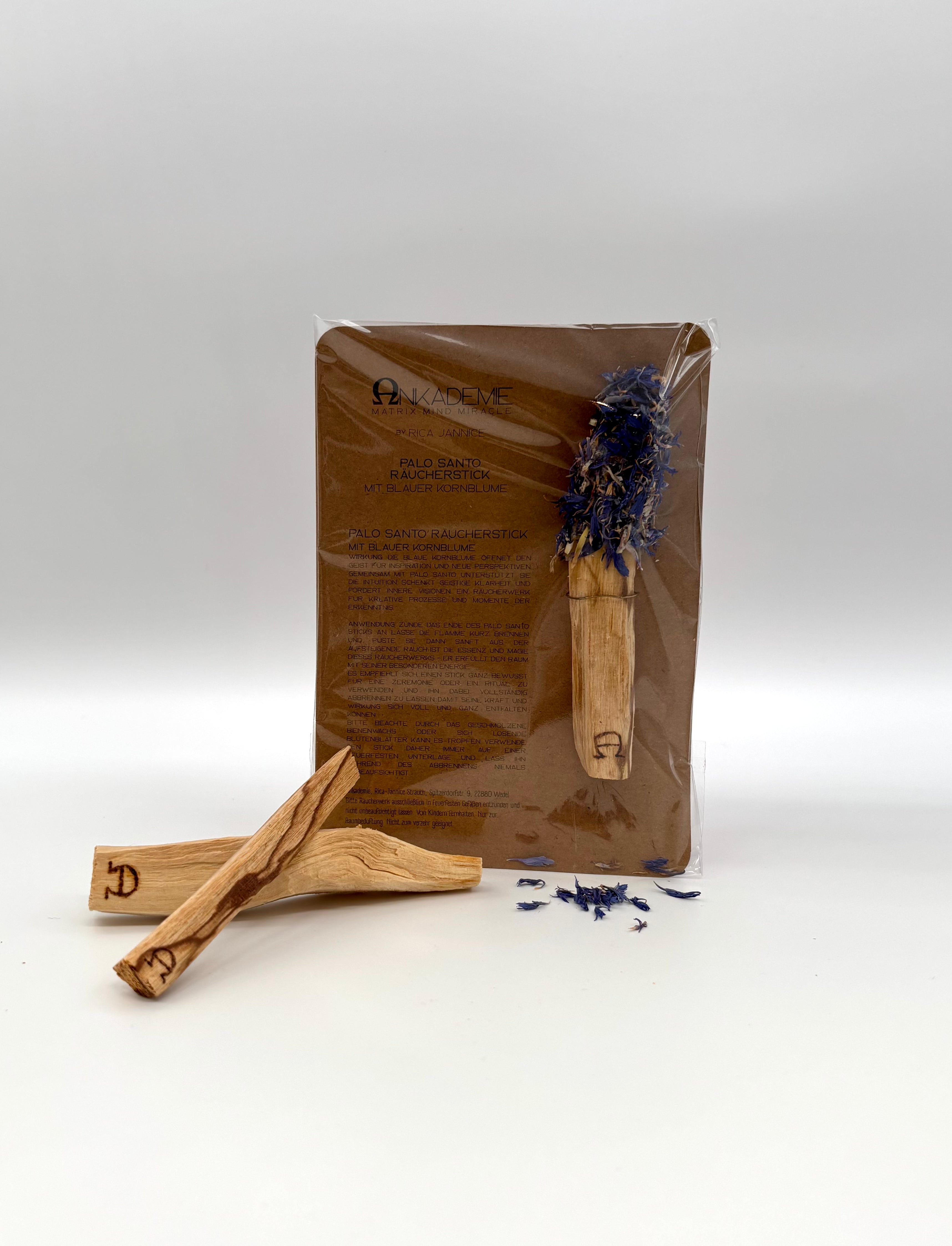 Palo Santo Fackel – Blaue Kornblume · Neue Perspektive & Inspiration