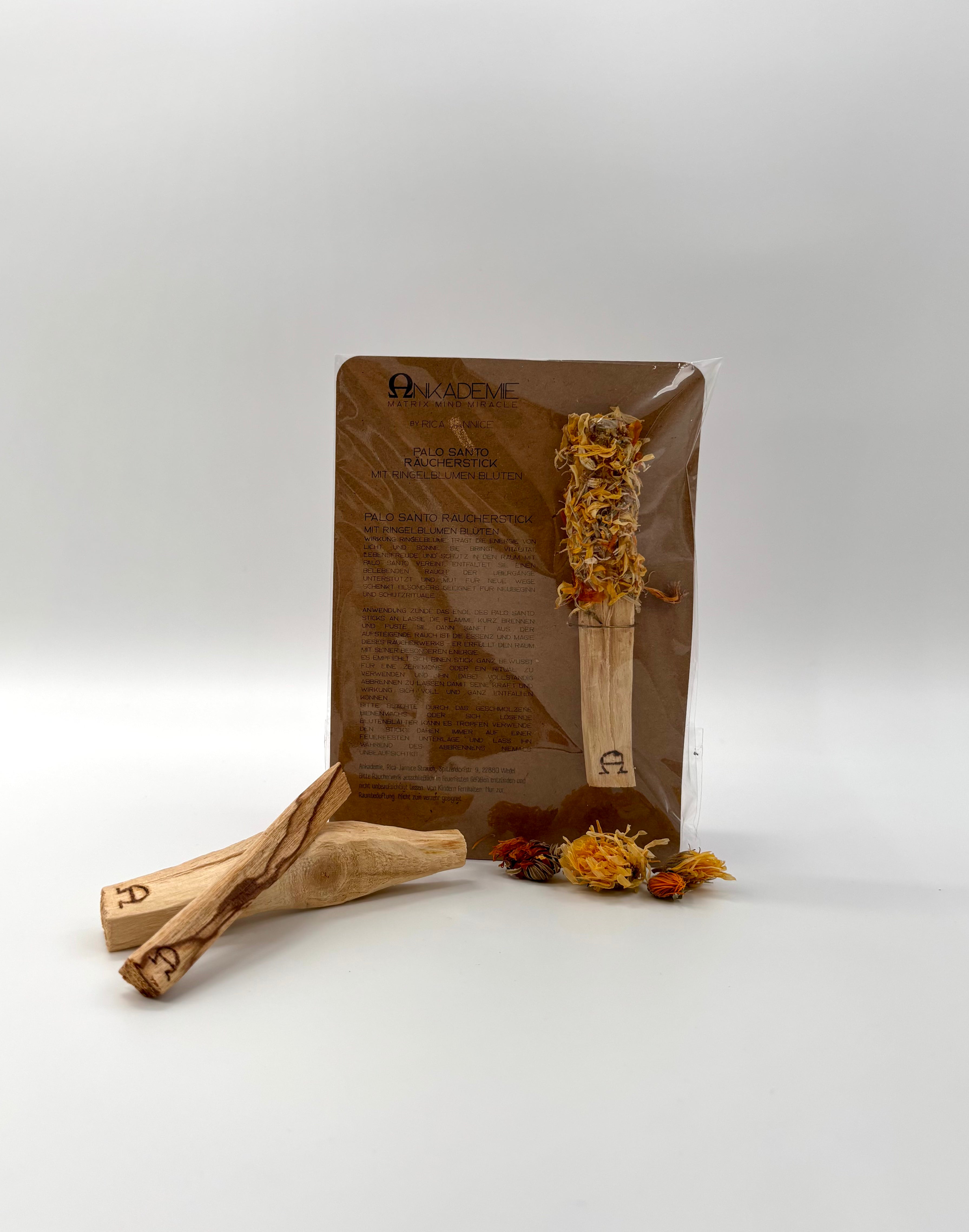 Palo Santo Fackel – Ringelblume · Vitalität & Lebensfreude
