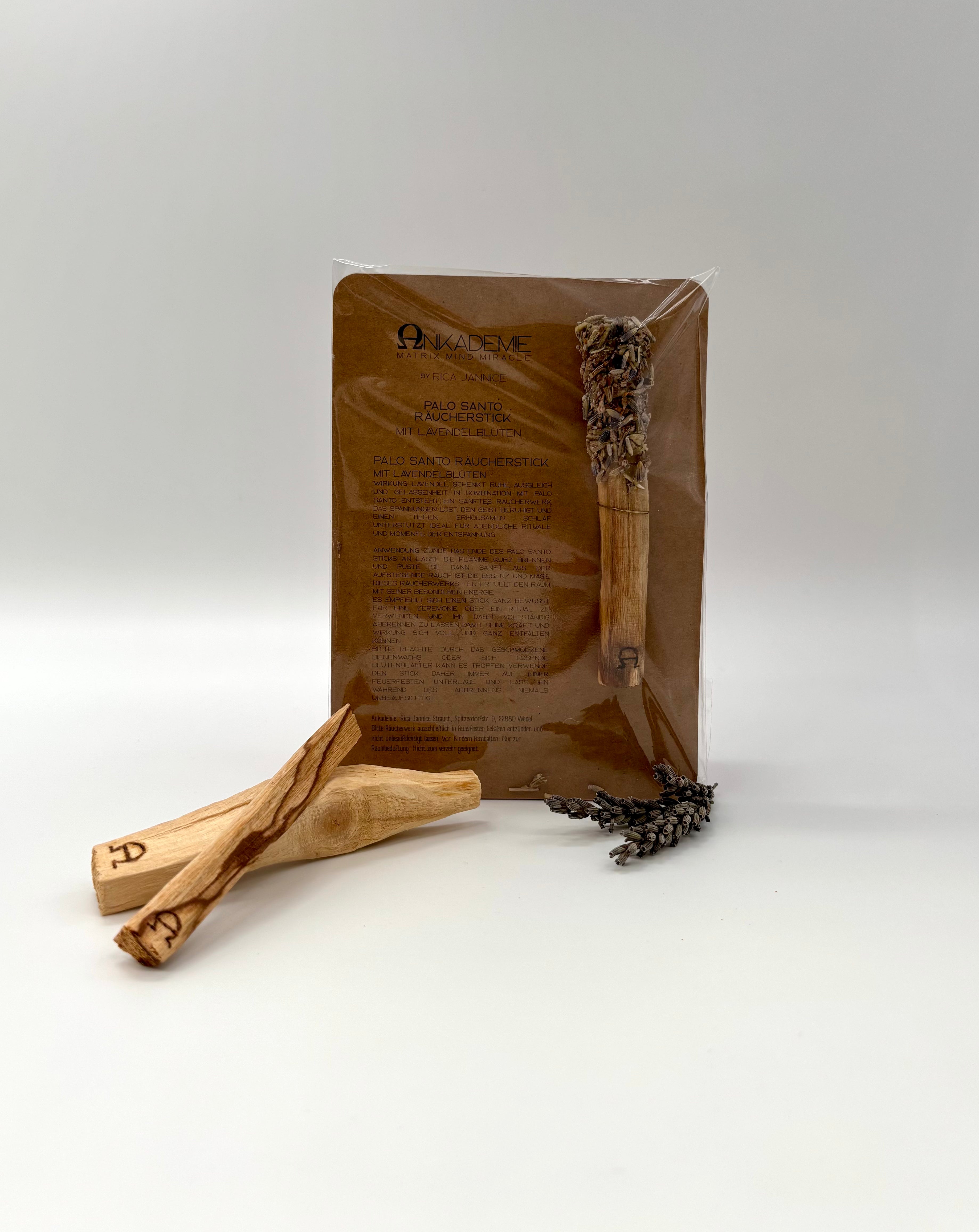 Palo Santo Fackel – Lavendel · Gelassenheit, Ruhe & Ausgeglichenheit