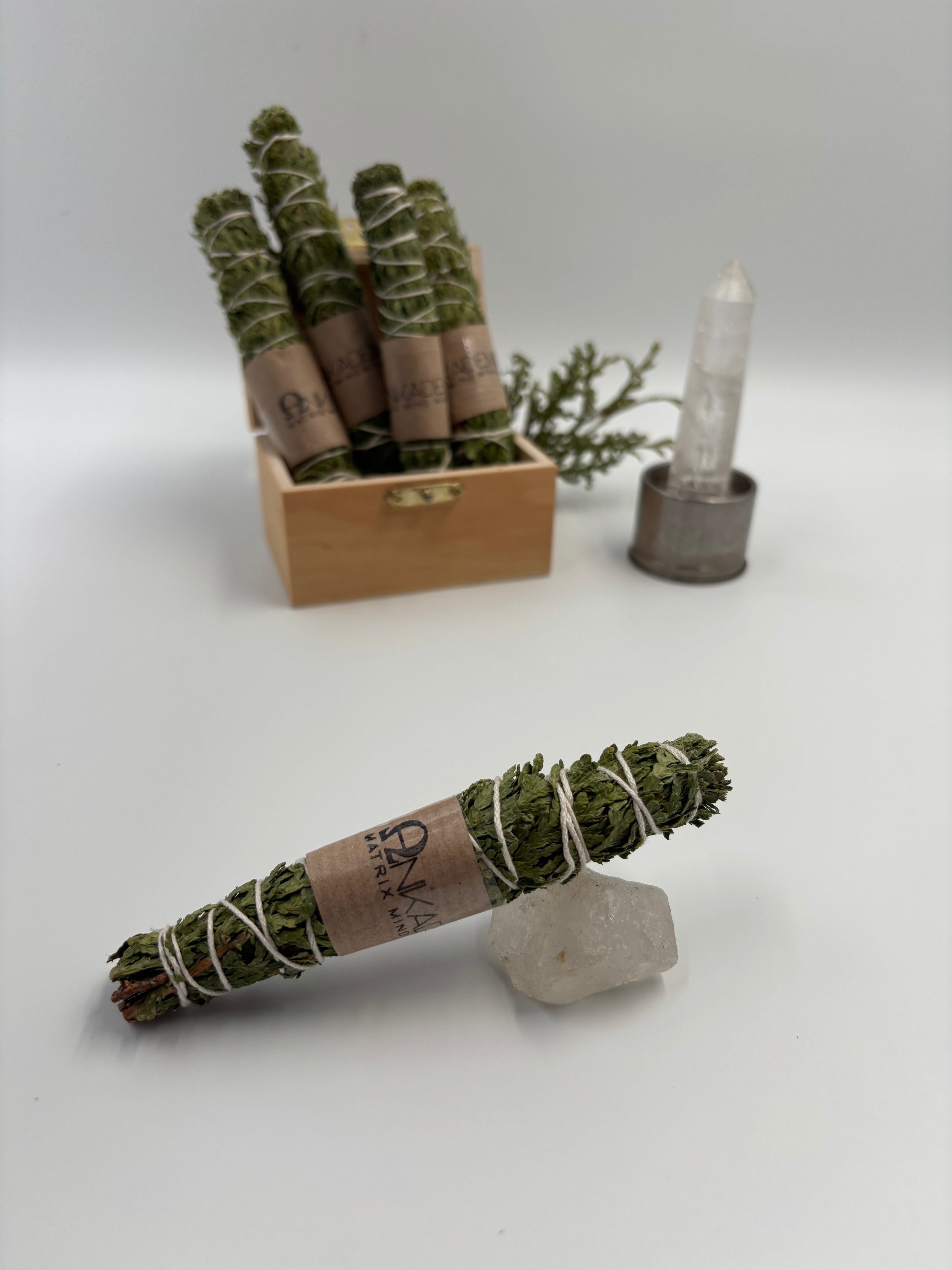 Räucherbündel – Konifere · Erdung, Klarheit & Schutzraum