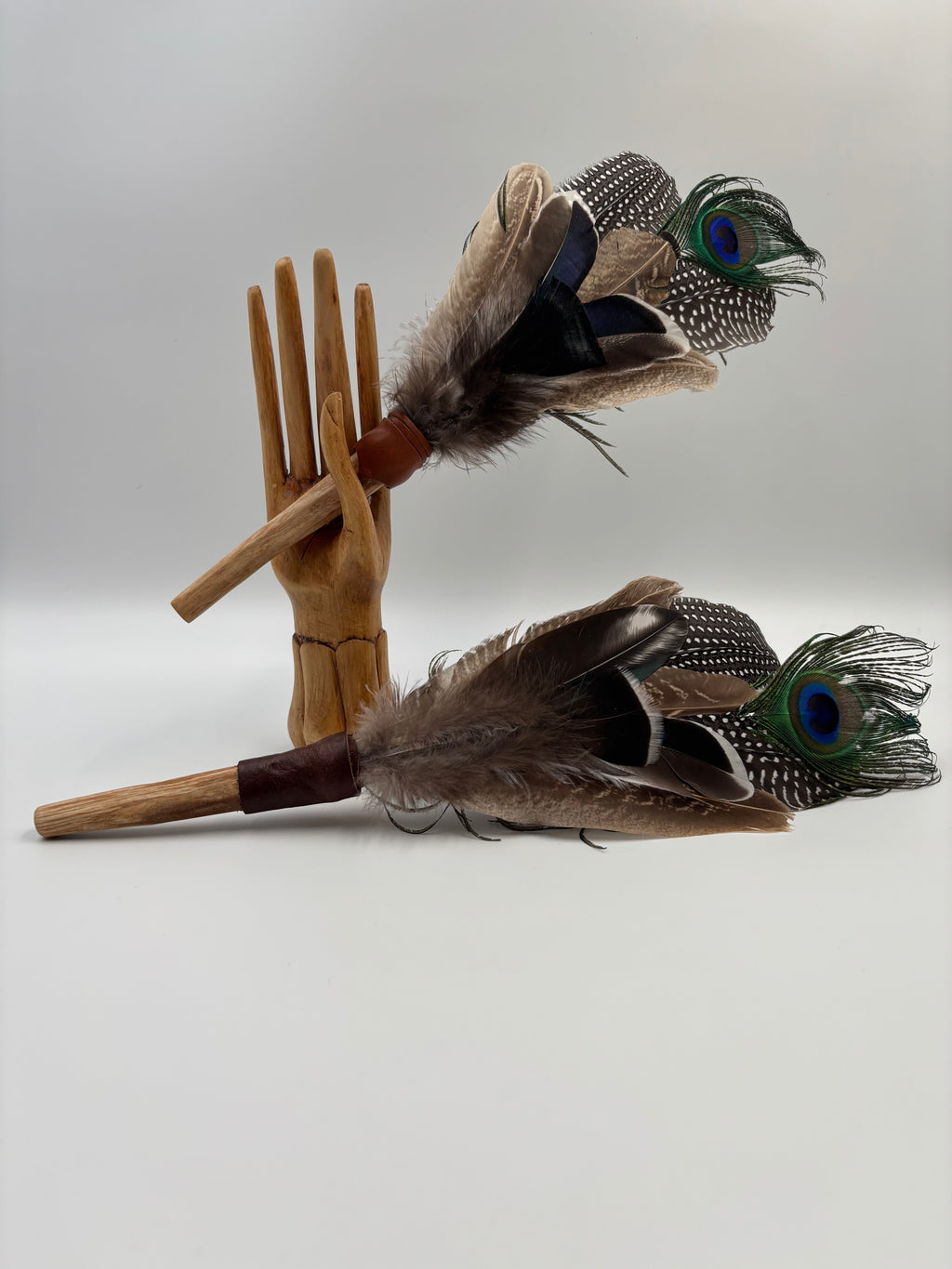 Zeremonieller Fächer · Rauchlenkung & Raumritual