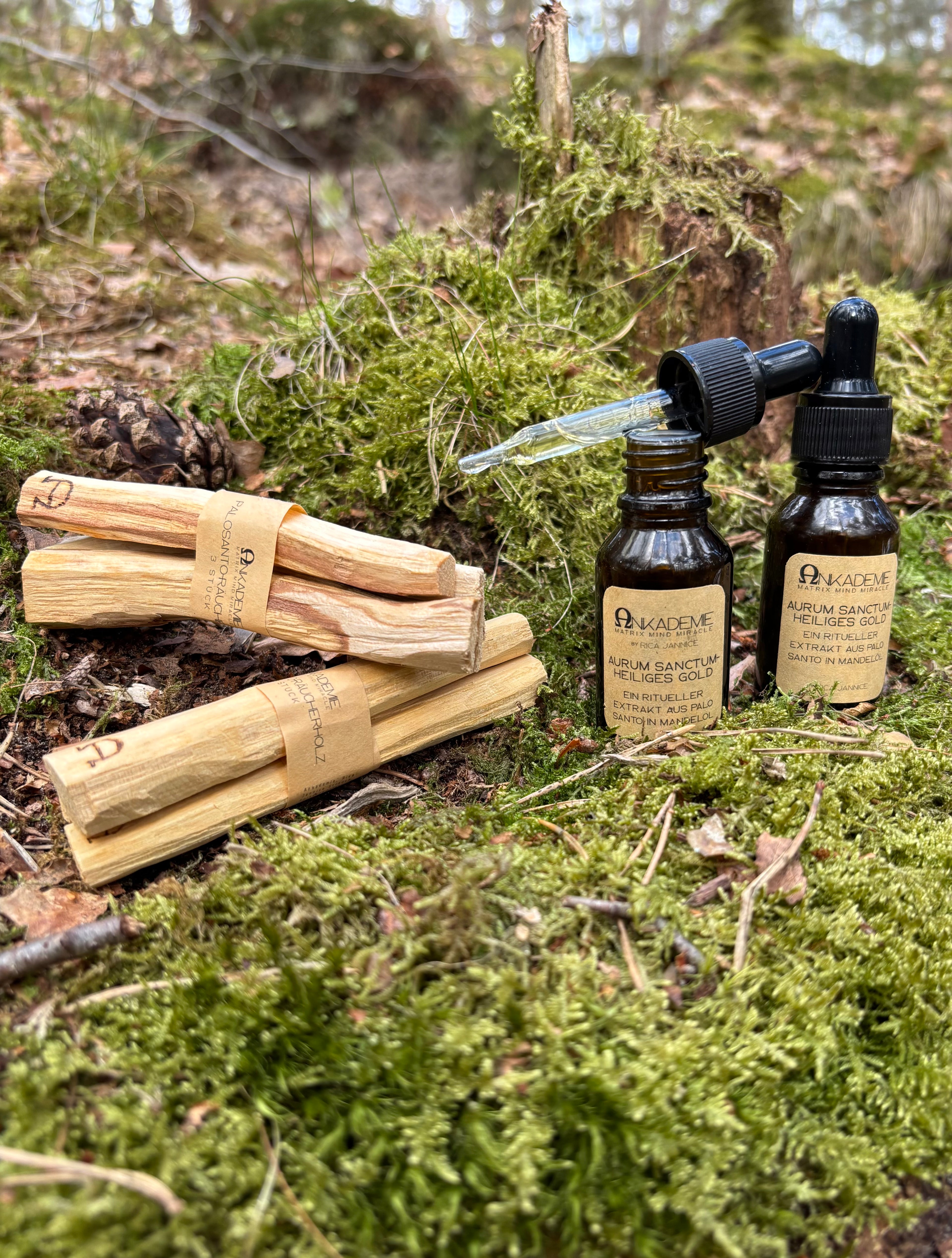 Ritualöl – Aurum Sanctum · Palo Santo in Mandelöl