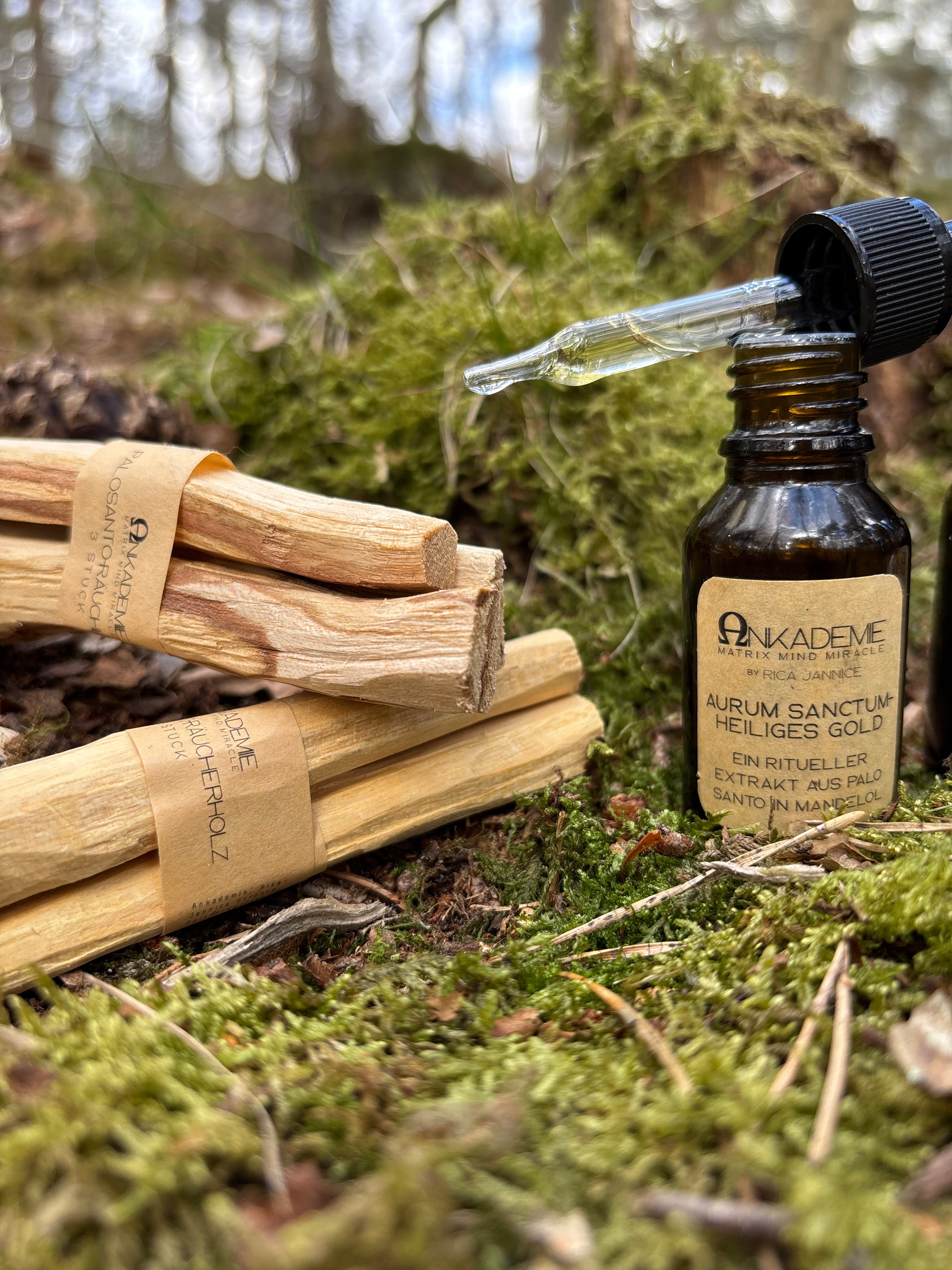Ritualöl – Aurum Sanctum · Palo Santo in Mandelöl