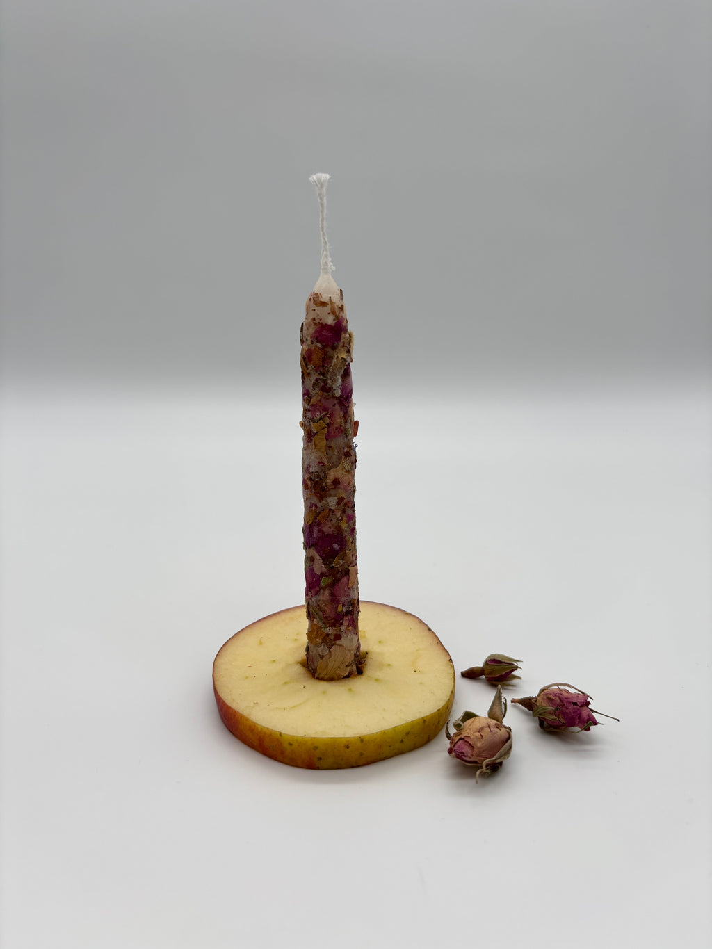 Intentionskerze – Rose · Mitgefühl, Harmonie & Liebe