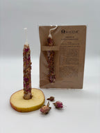Intentionskerze – Rose · Mitgefühl, Harmonie & Liebe