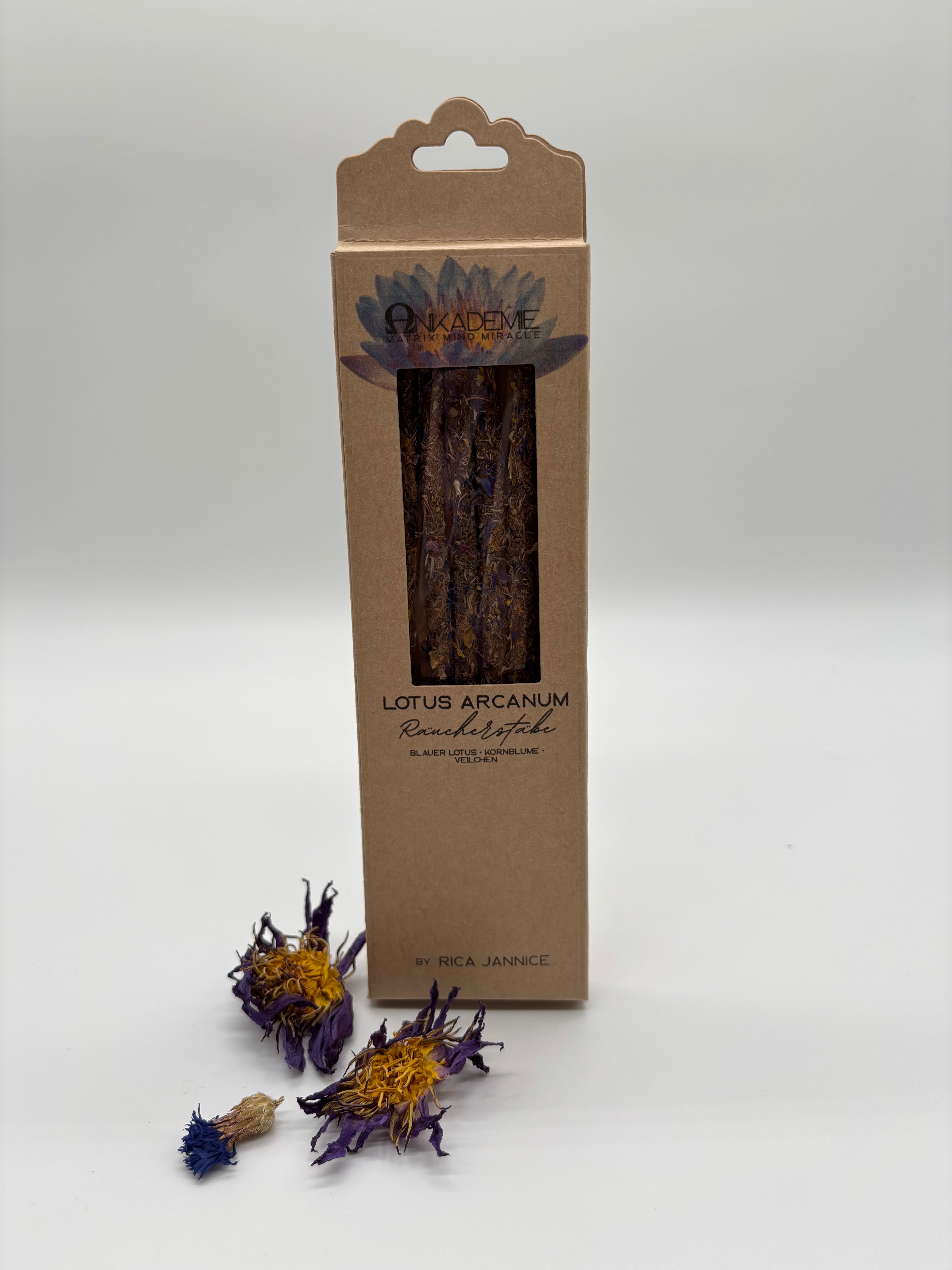 Räucherstäbe Lotus Arcanum - Vision · Intuition · Mystique | 5 Stück