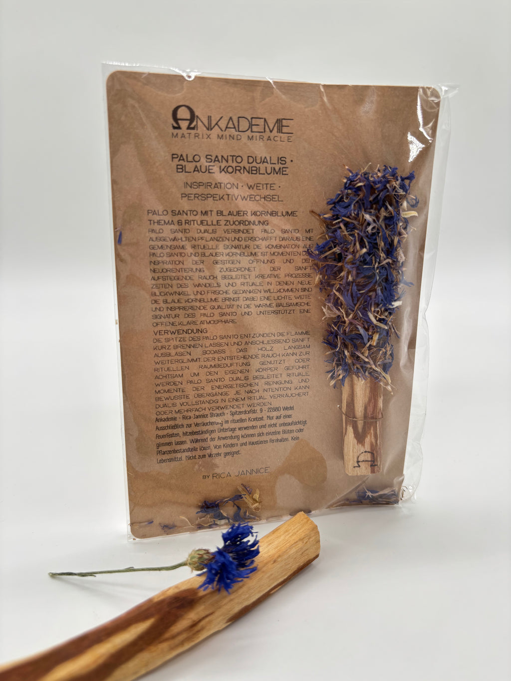 Palo Santo Dualis · Blaue Kornblume – Inspiration · Weite · Perspektivwechsel