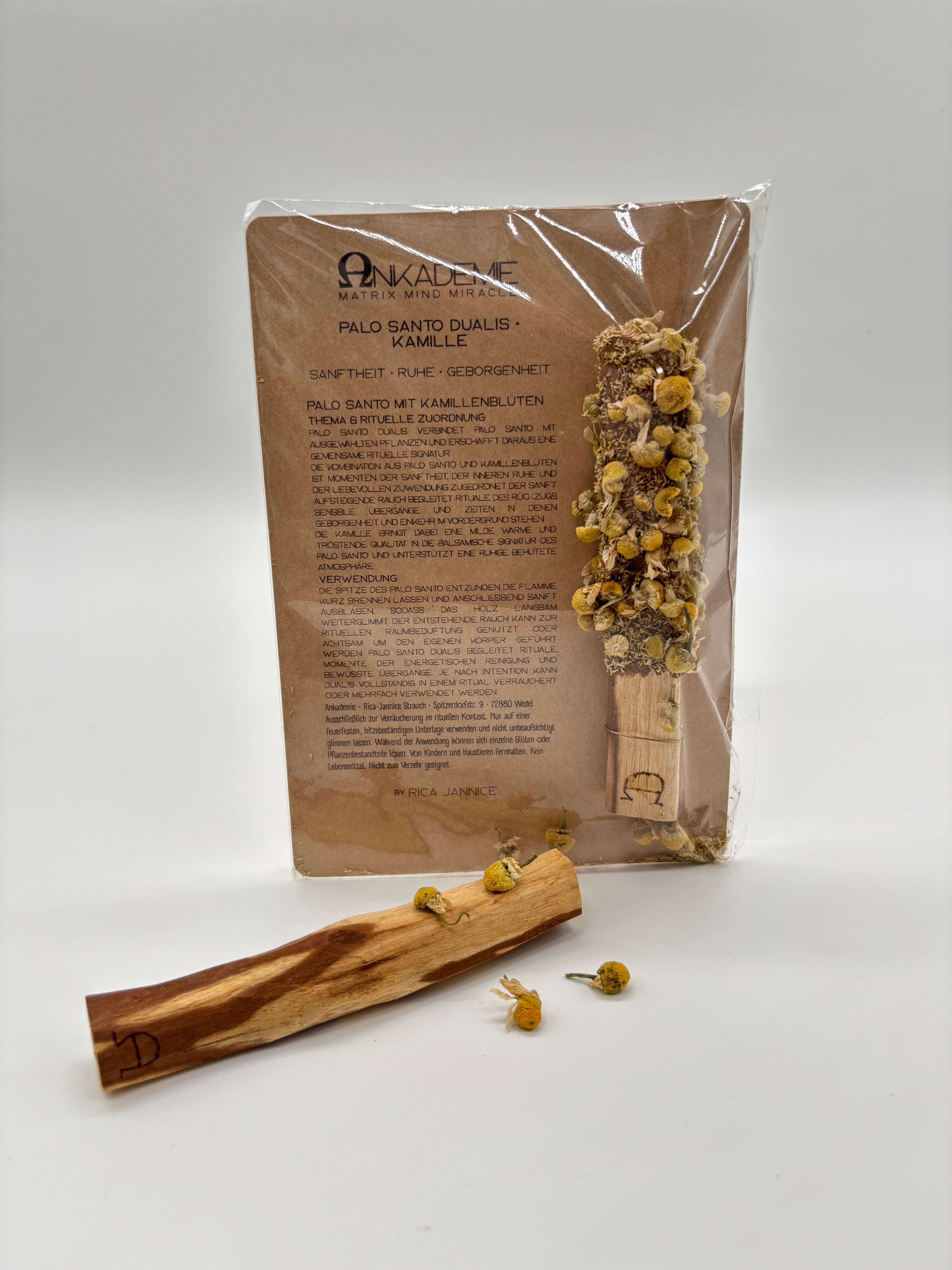 Palo Santo Dualis · Kamille – Sanftheit · Ruhe · Geborgenheit