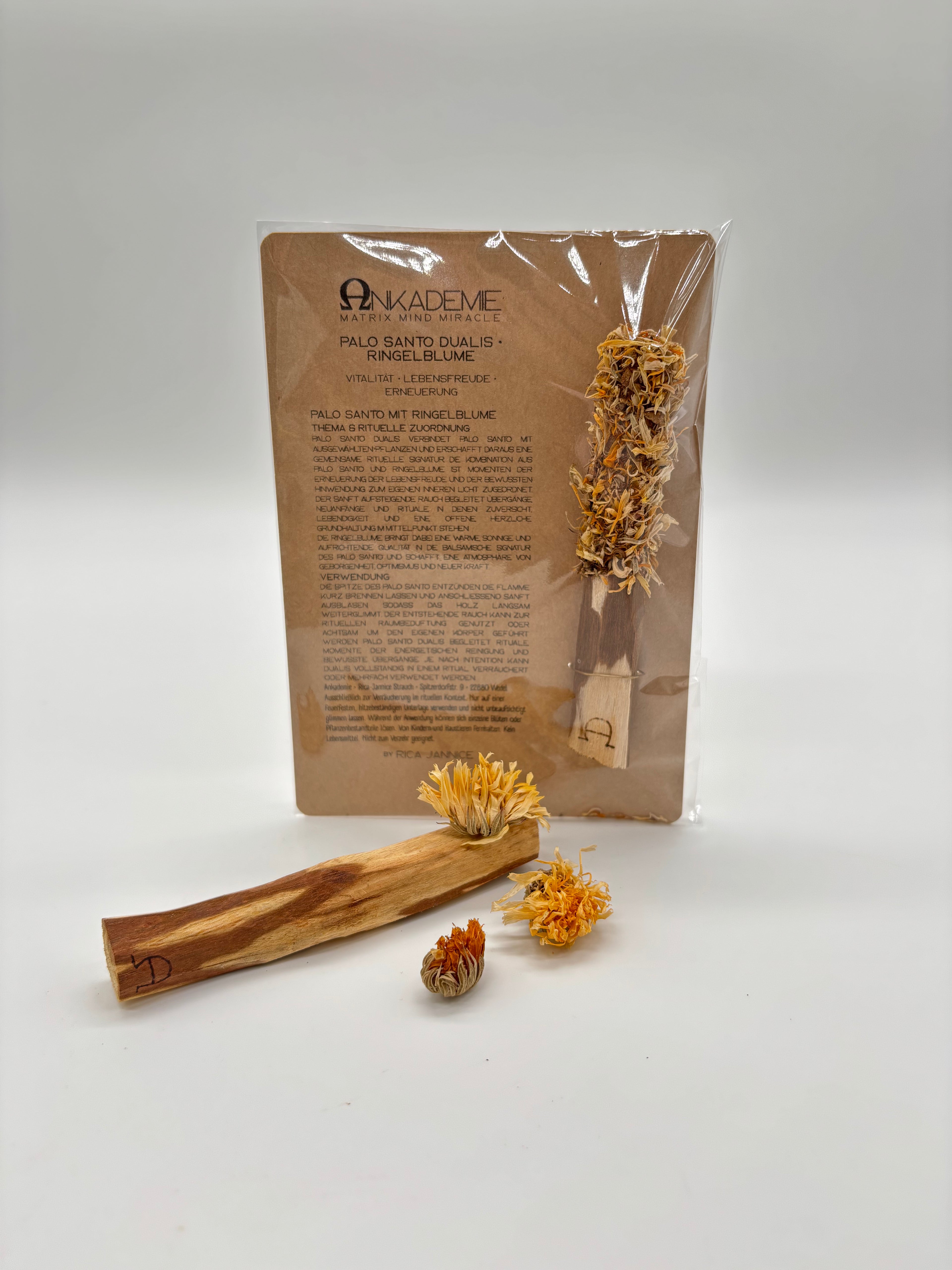 Palo Santo Dualis · Ringelblume – Vitalität · Lebensfreude · Erneuerung