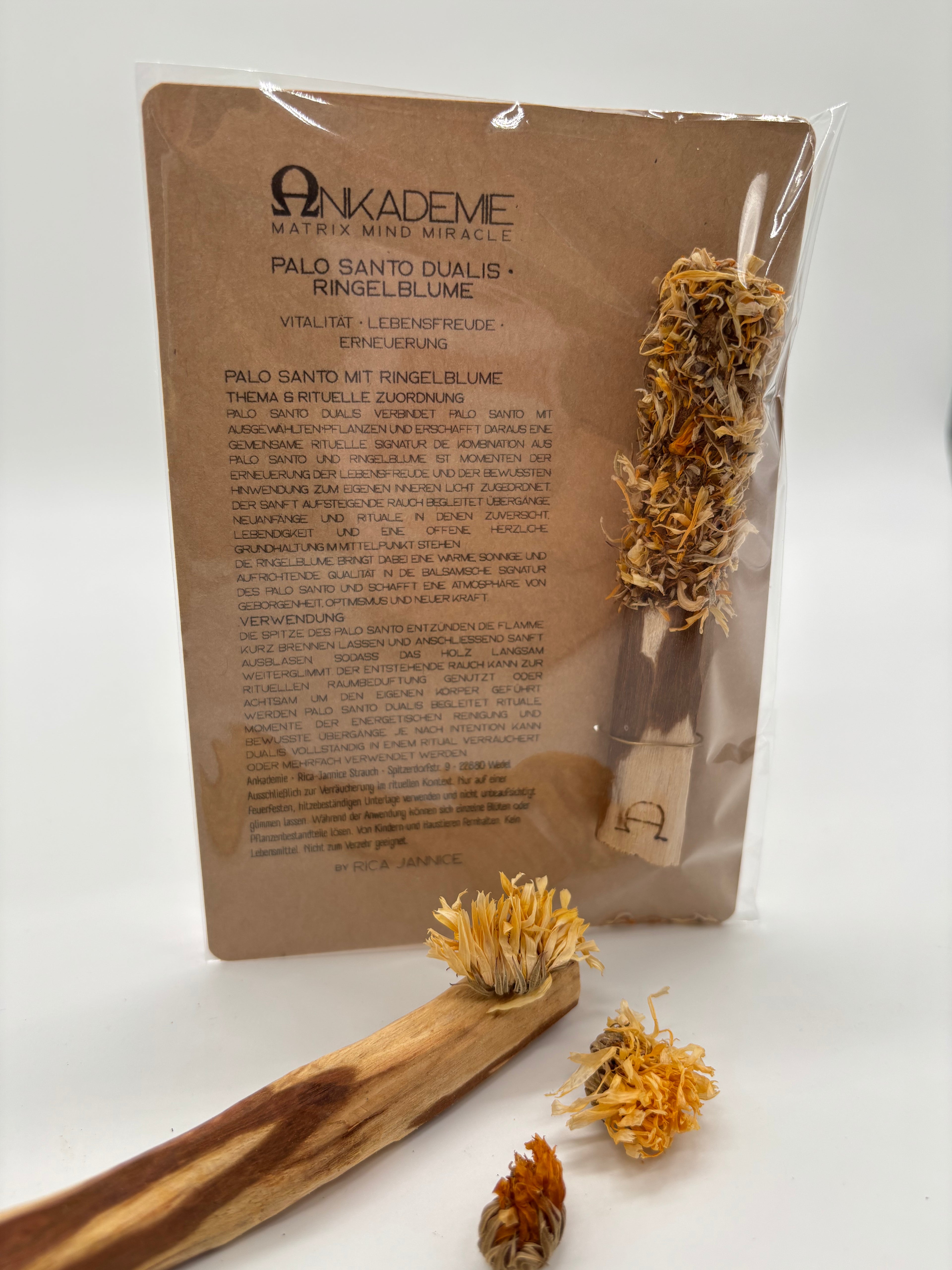 Palo Santo Dualis · Ringelblume – Vitalität · Lebensfreude · Erneuerung